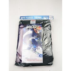 Rocky Boys Gray Thermal Set Boys 8-10 New